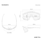 Scicon Aeroshade XL Multimirror White/Red Sunglasses