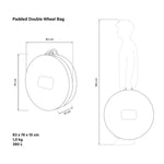 Scicon Padded Double Wheel Bag