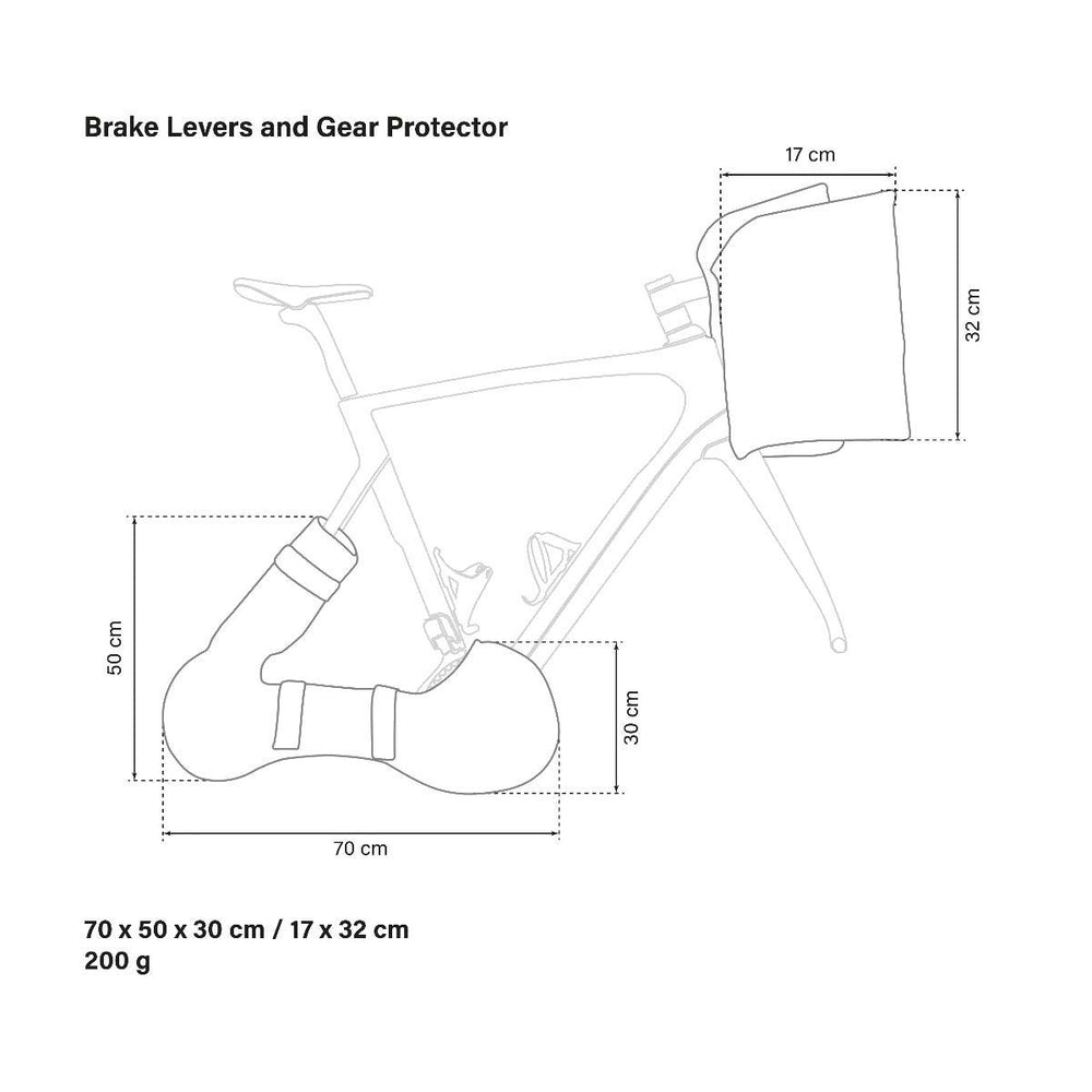 Scicon Brake Lever and Gear Cover