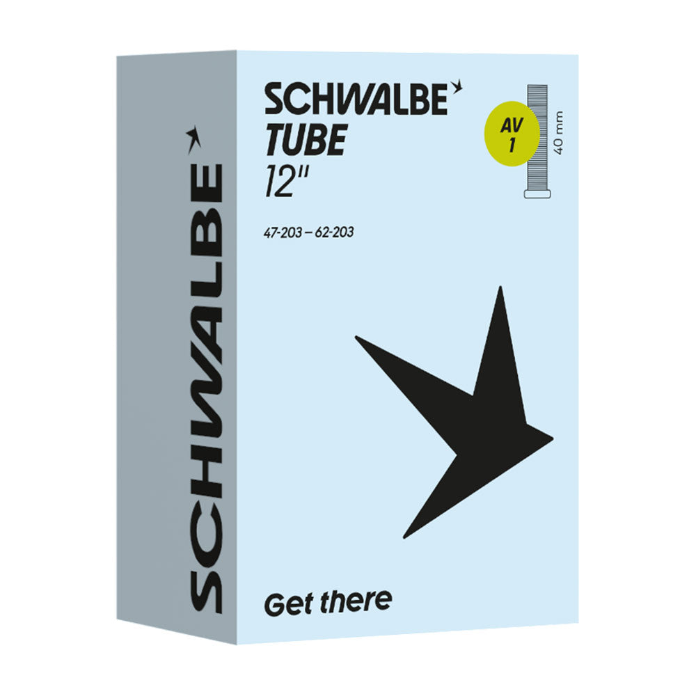 Schwalbe AV1 12" Tubes in Light-Blue