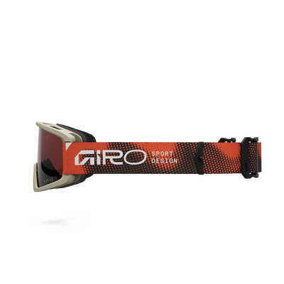 2026 GIRO Tazz MTB VIVID Unisex Mountain Bike Goggles in Motion Orange/Vivid Trail