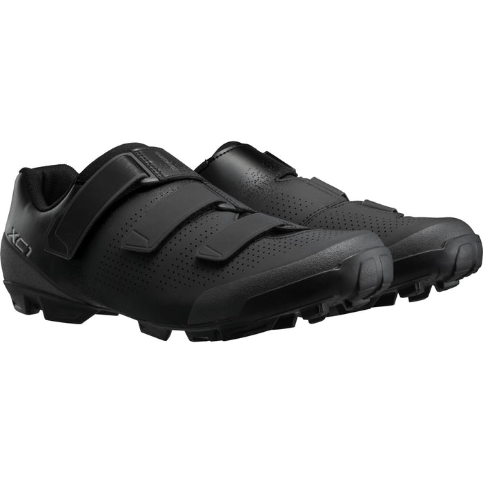 Shimano XC1 Mountain Bike Shoes in Black
