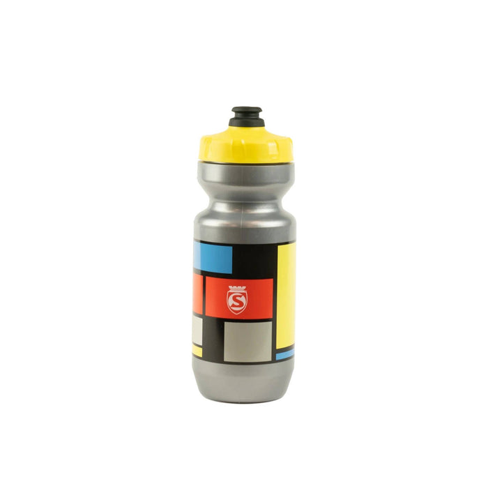 Silca Mondrian Bright Water Bottle in Yellow
