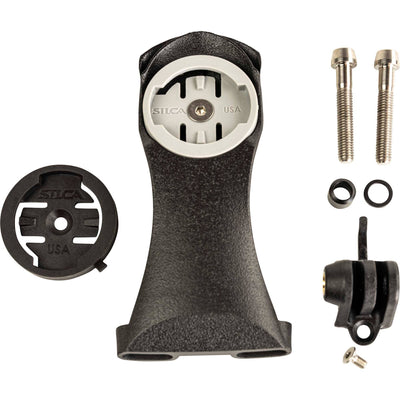 Silca Chisela 3D Printed Titanium Computer Mount in Black