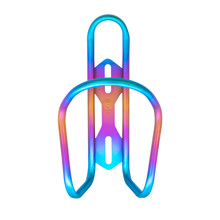 Silca Sicuro Anodised Titanium Bottle Cages Unicorn