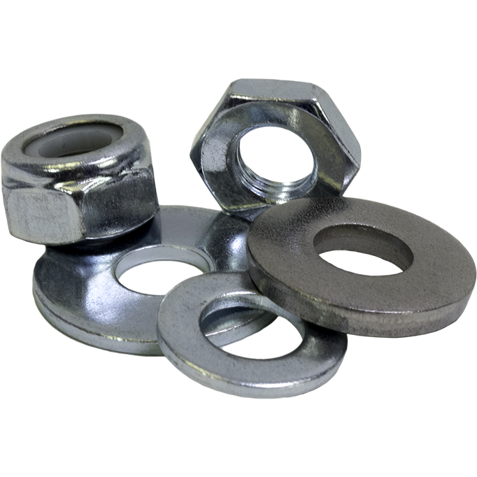Silca Pista/SuperPista Nut & Washer Kit Silver