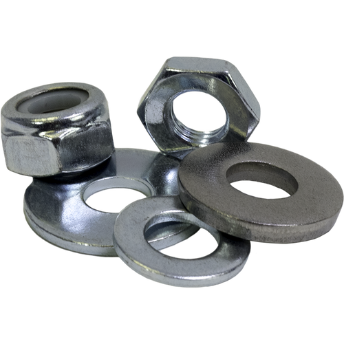 Silca Pista/SuperPista Nut & Washer Kit Silver