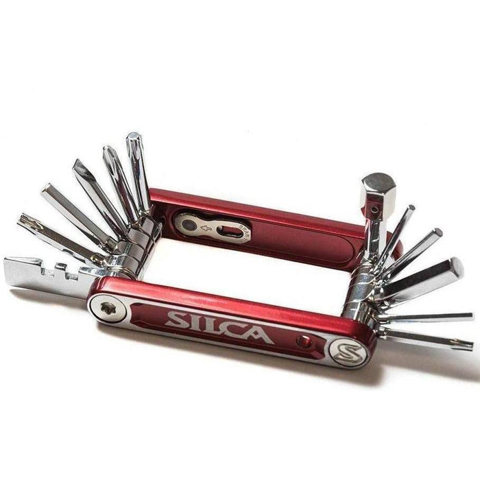 Silca Italian Tredici Bike Multi Tool Red
