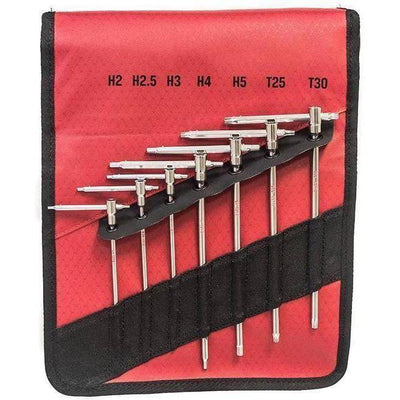 Silca T Handle Folio Kit silver