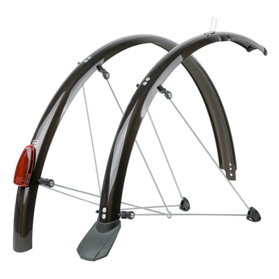 SKS Chromoplastics 35mm 700c Mudguard Set in Black 
