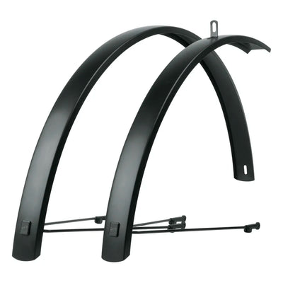 SKS Edge AL 700 56mm Aluminium Mudguard Set in Black