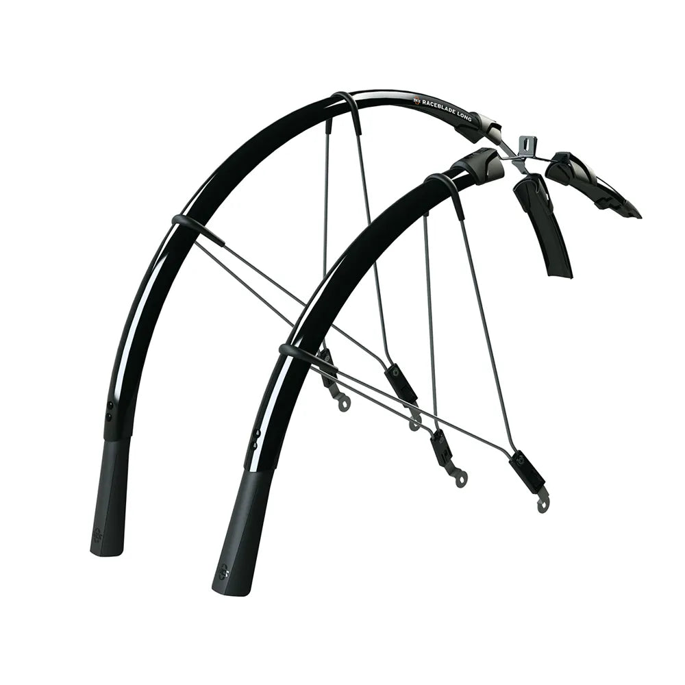 SKS Raceblade Long Mudguard Set In Black