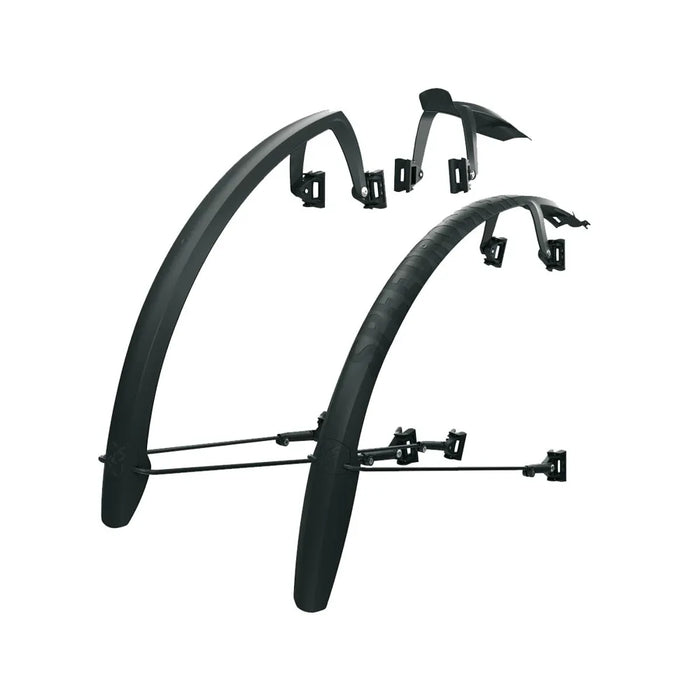 SKS Speedrocker 700c Gravel Bike Mudguard Set in Black