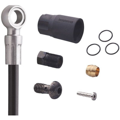 Shimano SM-BH90 disc brake hose ZEE M640, straight banjo, front, 1000 mm, black