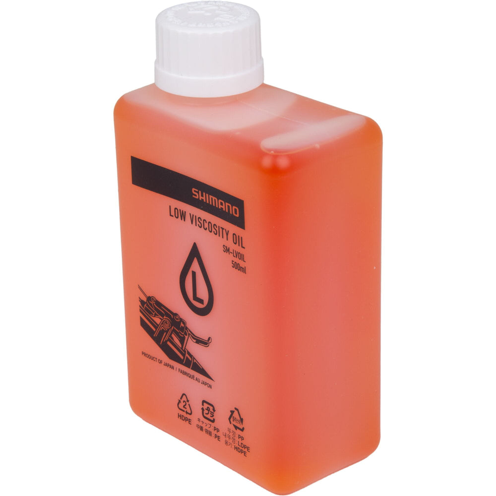 SM-LVOIL Low viscosity Shimano mineral oil 500 ml, yellow