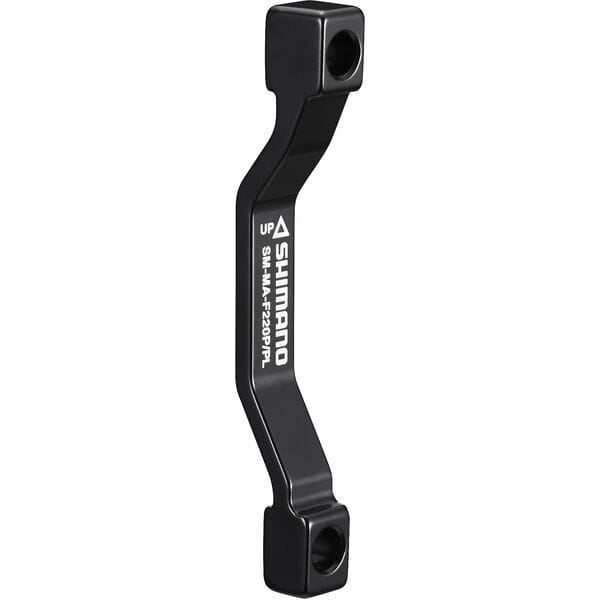 ADAPTER 203mm Post To Post For 220mm Black 220 mm