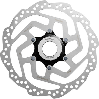 ROTOR SMRT10 C/Lock 160mm Silver/ Black centre lock - 160 mm
