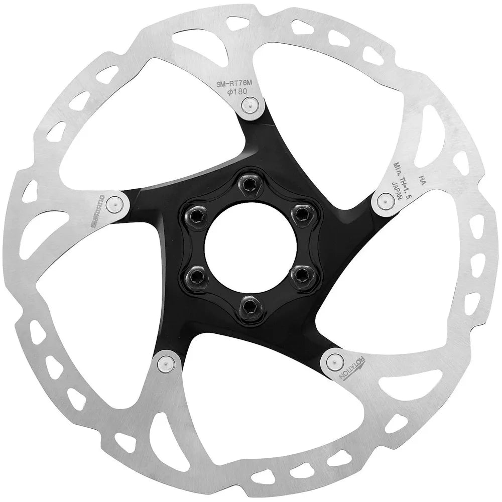 Shimano Deore XT RT76 6-bolt 203 mm Brake Disc Rotor