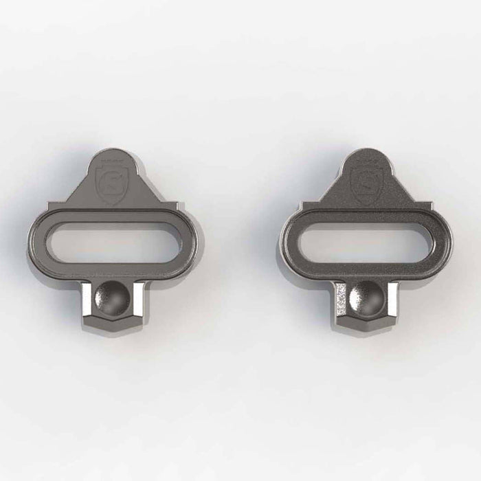 Silca 3D Printed Ti Cleats in Silver