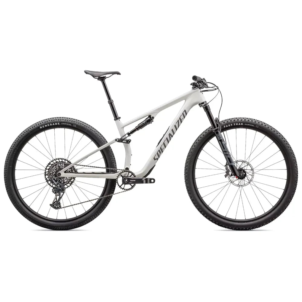 2024 Specialized Epic 8 Comp XC Mountain Bike in Dune White and Smoke