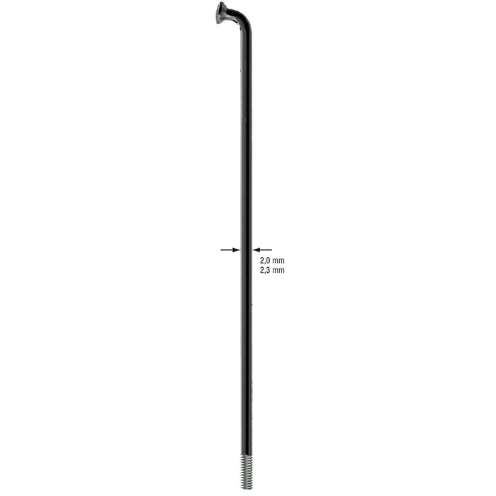 Leader Spokes Black 290mm