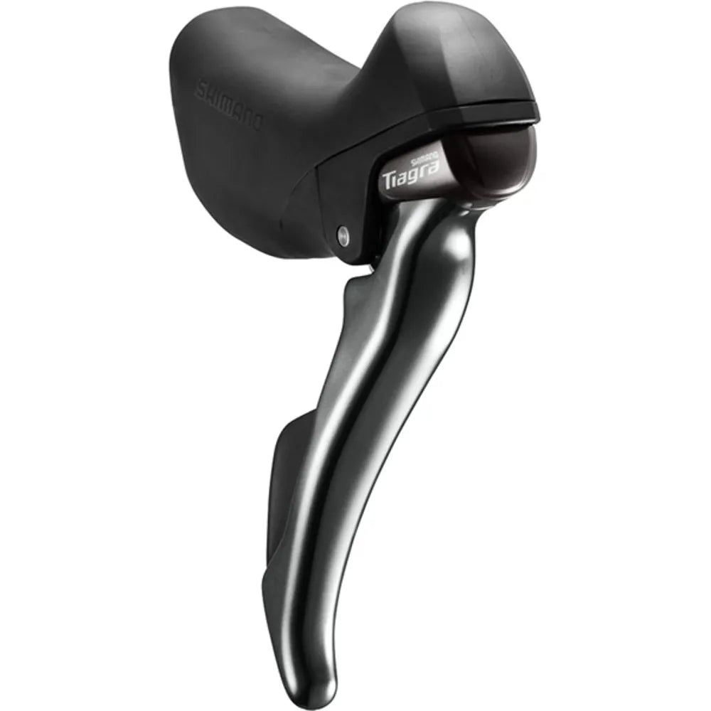 Shimano Tiagra 4703 10 Speed Triple STI Levers Pair in Silver ST-4703