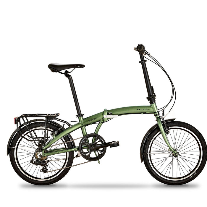 2025 Raleigh Stowaway 20 Inch Folding Bike in Green