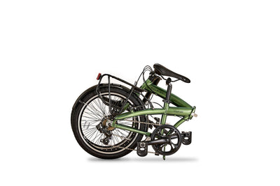 2025 Raleigh Stowaway 20 Inch Folding Bike in Green