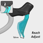 ST-RX715 GRX wireless Di2 shift hydraulic STI lever, 12-speed, right hand