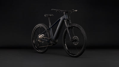 Cube Reaction Hybrid Pro 800 Electric Mountain Bike in Silverdust/Prism