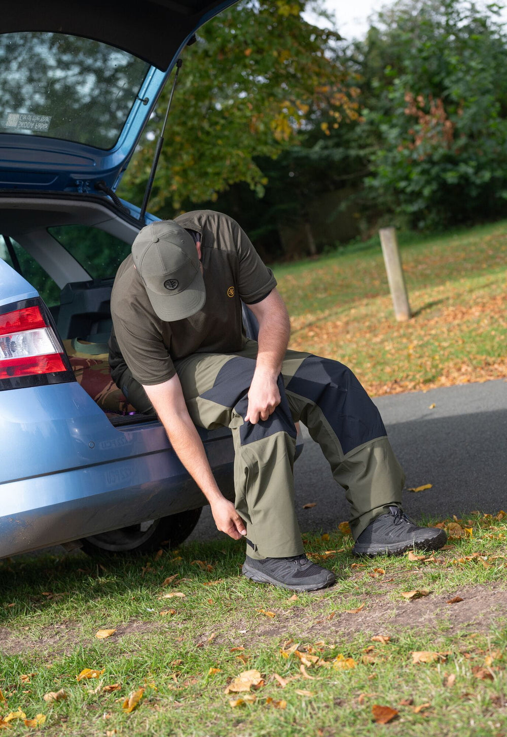 Madison Waterproof Trousers Olive/Black