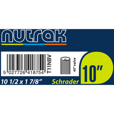 TUBE Nutrak 10 1/2 X 1 7/8 Sch 45 Valve Black 10 inches schrader