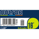 TUBE Nutrak 20 X 1.75-2.2 Prst Black 20 x 1.75 - 2.125 inches presta