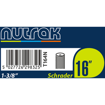 TUBE Nutrak 20 X 1.75-2.2 Prst Black 20 x 1.75 - 2.125 inches presta