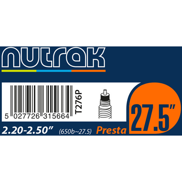 27.5" or 650B x 2.2 - 2.5 Presta inner tube