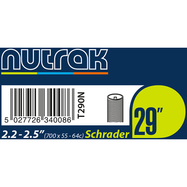 Nutrak 29 X 2.2 - 2.5 inch Schrader Inner Tube