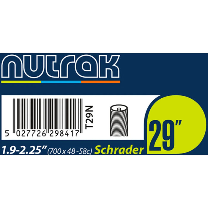 Nutrak 29 X 1.9 - 2.25 inch Schrader Mountain Bike Inner Tube