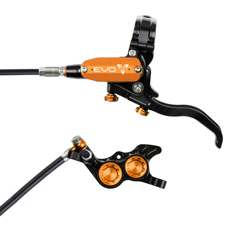 Hope Tech 4 EVO GR4 - Black/Orange - No Rotor