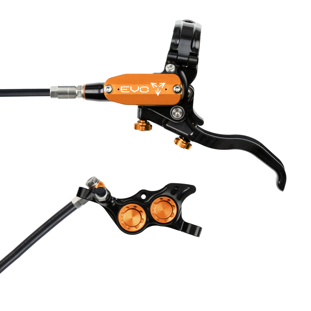 Hope Tech 4 EVO TR4 - Black/Orange - No Rotor