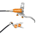 Hope Tech 4 EVO TR4 - Silver/Orange - No Rotor