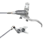 Hope Tech 4 EVO TR4 - Silver/Smoke - Braided - No Rotor