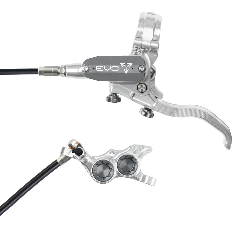 Hope Tech 4 EVO TR4 - Silver/Smoke - No Rotor