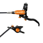 Hope Tech 4 EVO X2 - Black/Orange - No Rotor