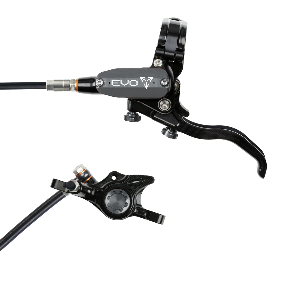 Hope Tech 4 EVO X2 - Black/Smoke - No Rotor