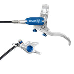 Hope Tech 4 EVO X2 - Silver/Blue - No Rotor