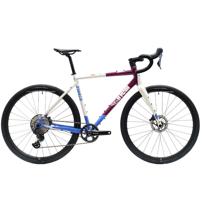 Cinelli Zydeco Washboard GRX 12x Gravel Bike In Burgundy