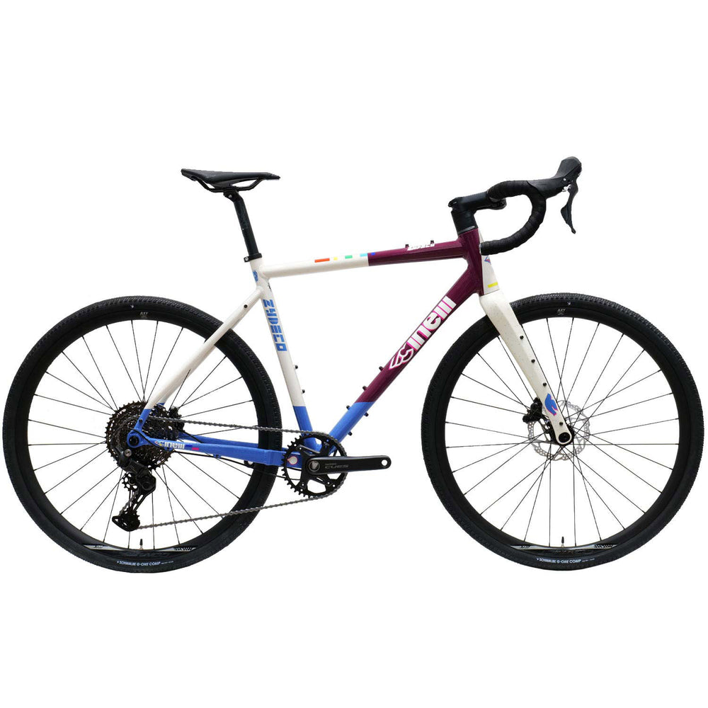 Cinelli Zydeco Washboard Sport CUES 11x Gravel Bike In Burgundy