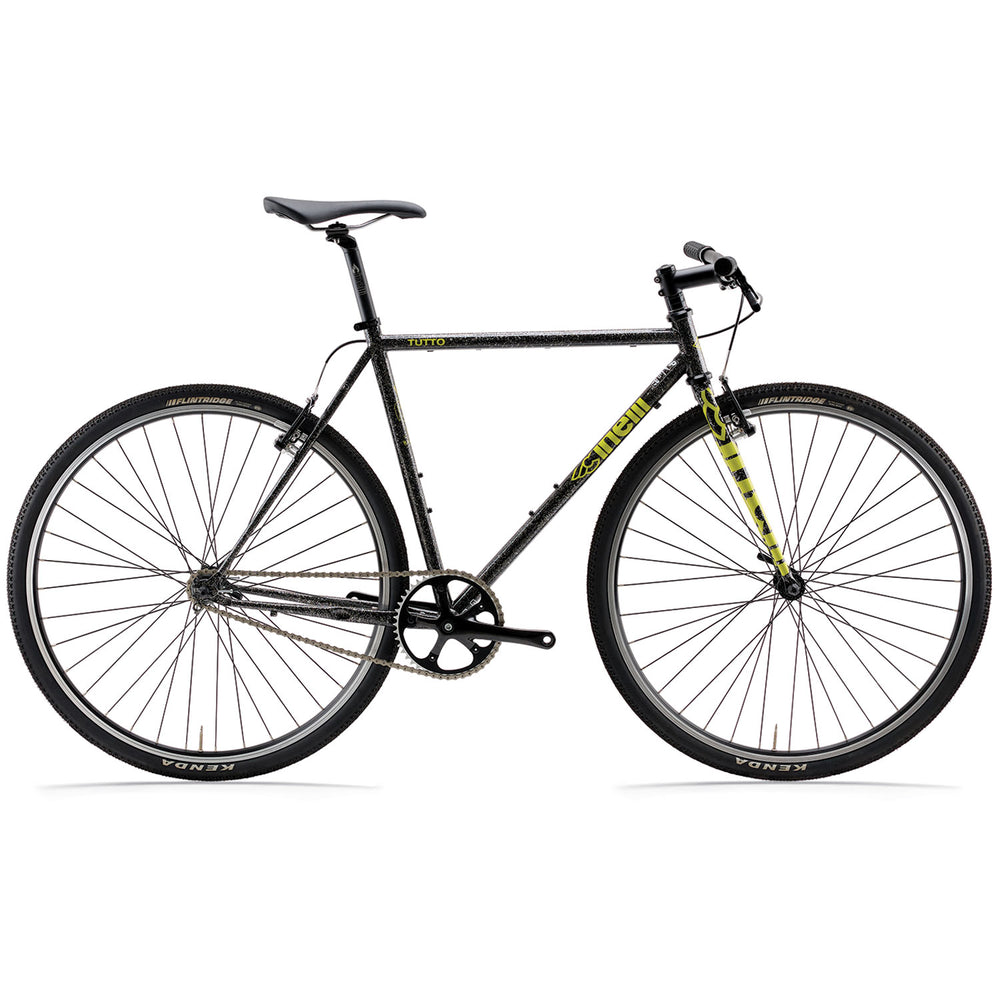 Cinelli Tutto Plus Mutant Flat Bar Bike In Silver