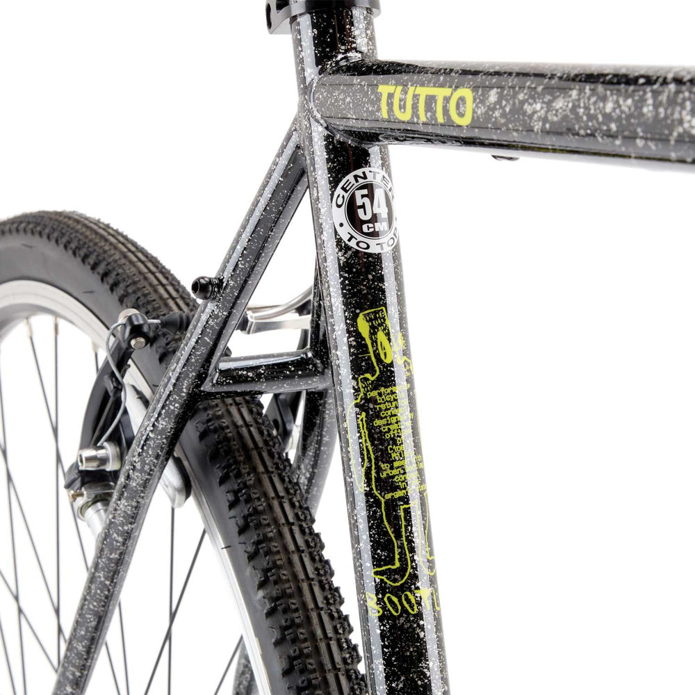 Cinelli Tutto Plus Mutant Flat Bar Bike In Silver