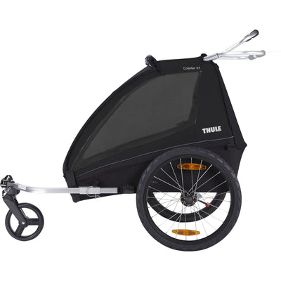 Thule Coaster XT - 2-Seat Bike Trailer Black